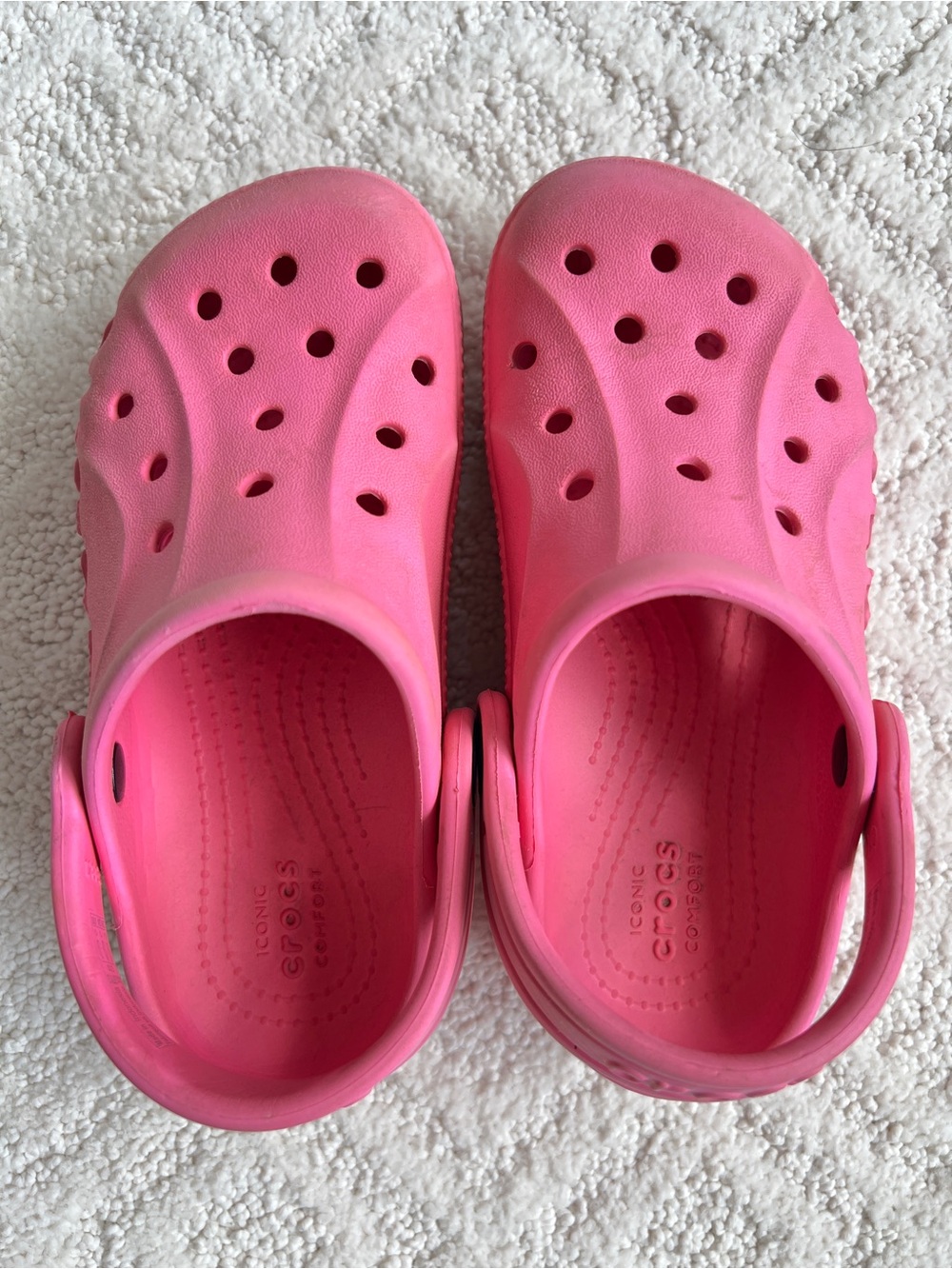 Pink Crocs - Toddler 10 - Picture 8 of 9